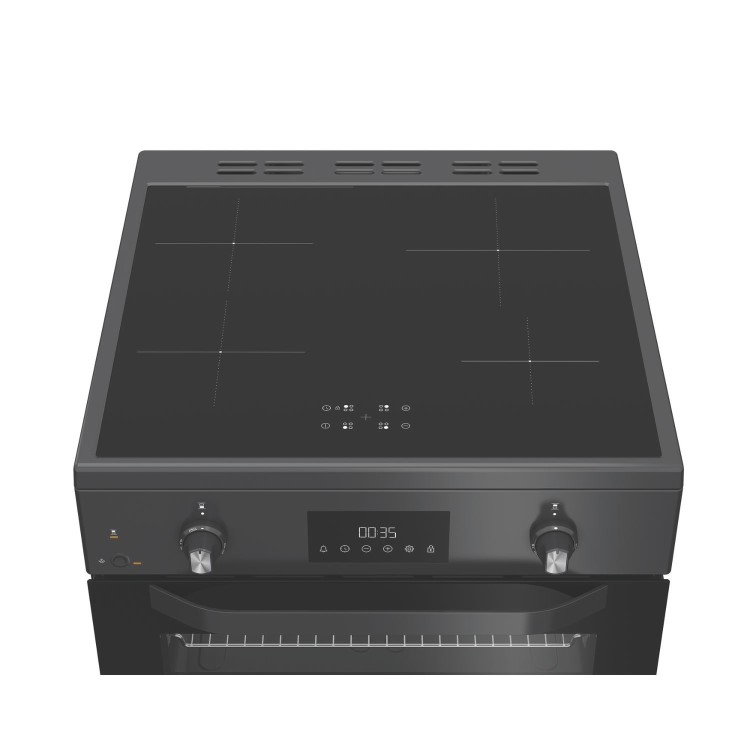 Hotpoint 60cm Electric Induction Cooker - Anthracite