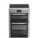 Hotpoint 60cm Electric Cooker - Stainless steel