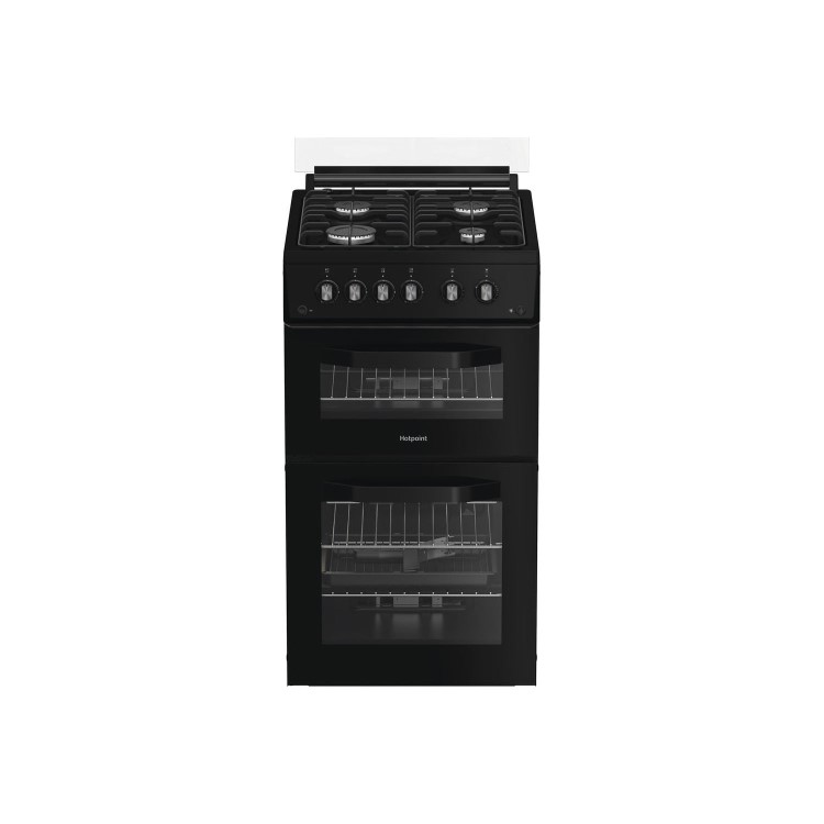 Hotpoint 50cm Gas Cooker - Black