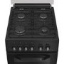 Hotpoint 50cm Gas Cooker - Black