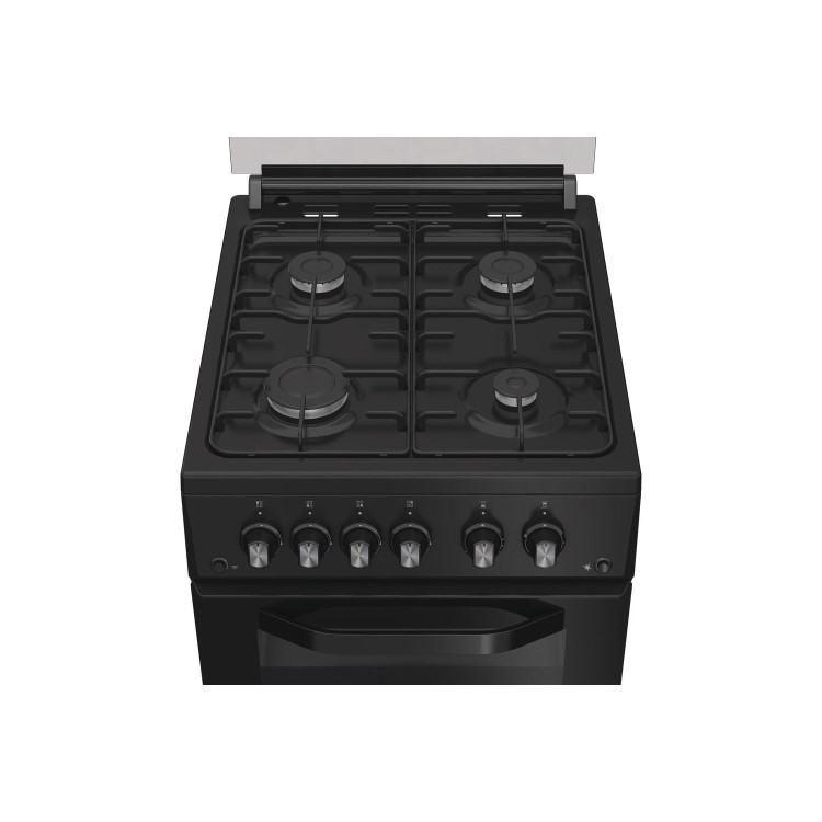 Hotpoint 50cm Gas Cooker - Black