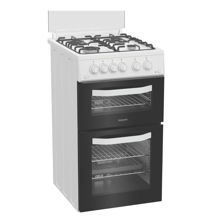Hotpoint 50cm Gas Cooker - White
