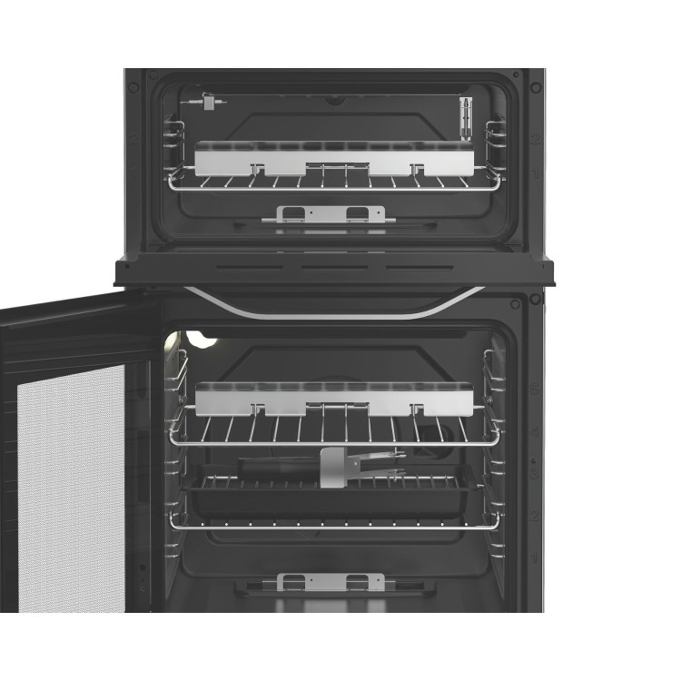 Hotpoint 50cm Gas Cooker - Stainless Steel