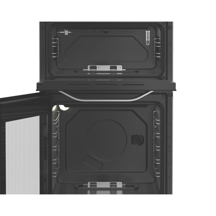 Hotpoint 50cm Gas Cooker - Stainless Steel