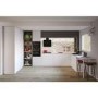 Hoover 60cm Angled Glass Canopy Cooker Hood - Black
