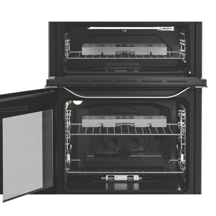 Hotpoint 60cm Gas Cooker - Stainless steel