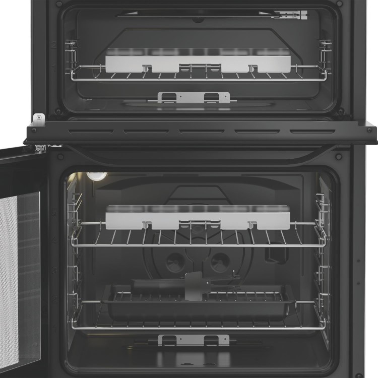 Hotpoint 60cm Gas Cooker - Black