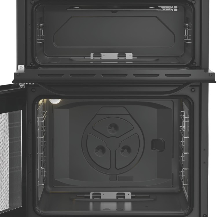 Hotpoint 60cm Gas Cooker - Black
