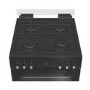 Hotpoint 60cm Gas Cooker - Black