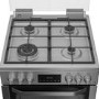 Hotpoint 60cm Gas Cooker - Stainless steel