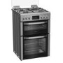 Hotpoint 60cm Gas Cooker - Stainless steel