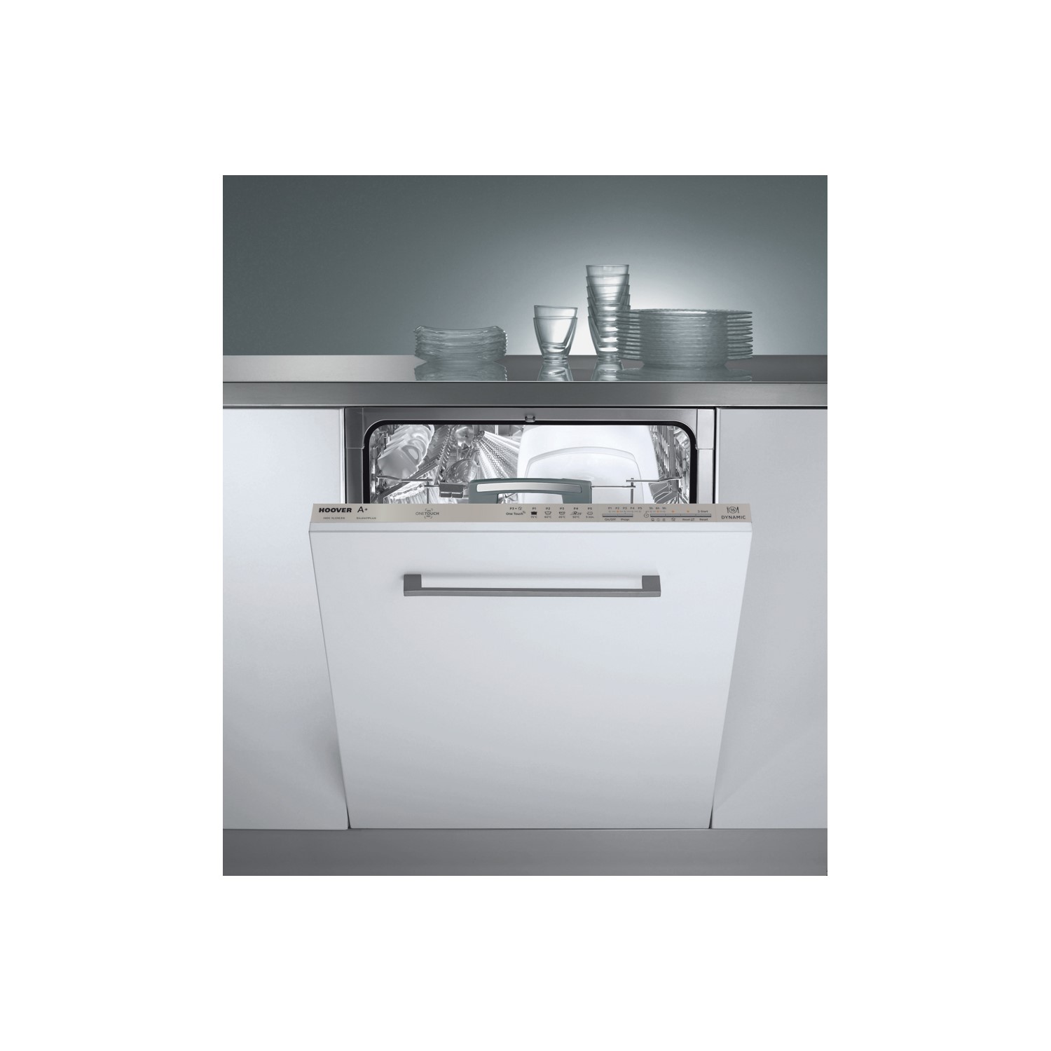 hoover 16 place integrated dishwasher