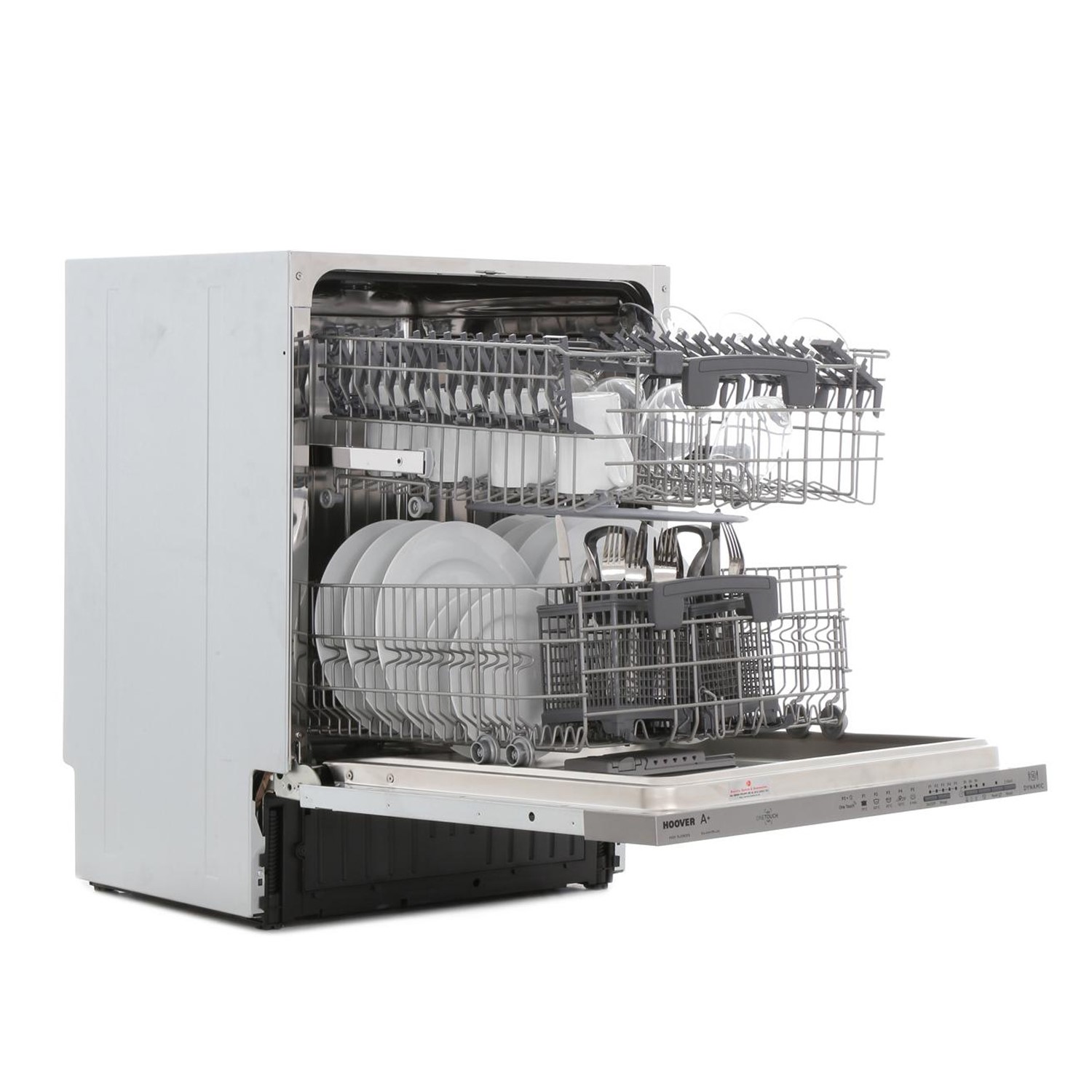 hoover 16 place integrated dishwasher