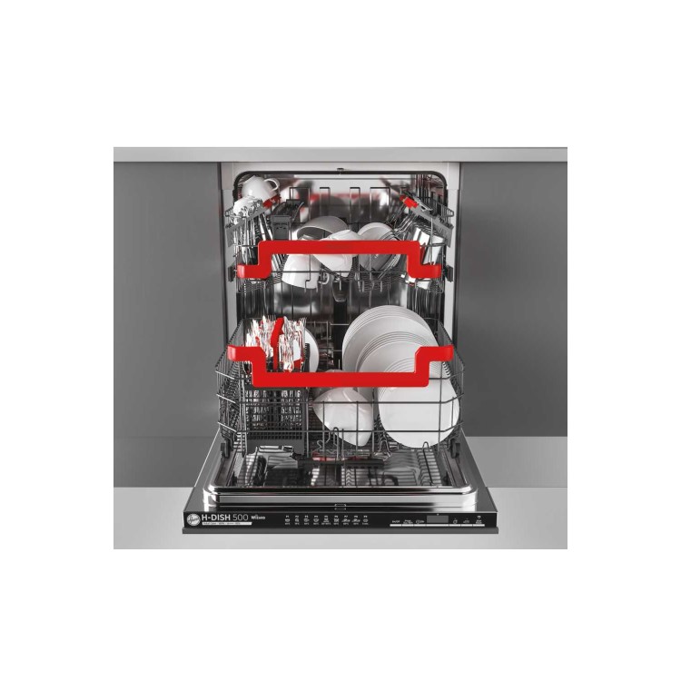 Refurbished Hoover HDIN4D620PB-80 16 Place Fully Integrated Dishwasher