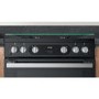 Refurbished Hotpoint HDM67G0C2CB 60cm Double Oven Gas Cooker