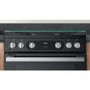 Hotpoint 60cm Double Oven Gas Cooker - Black