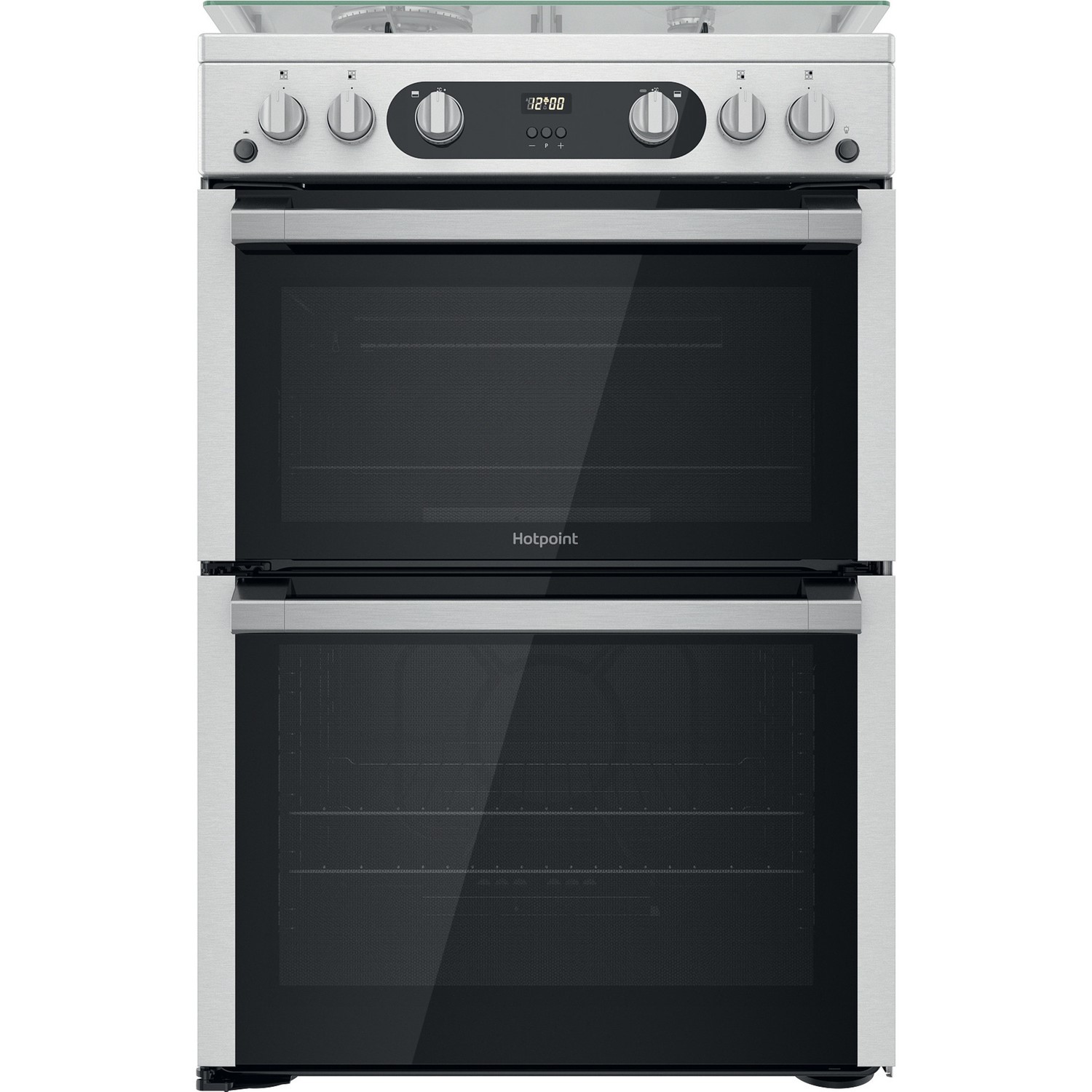 Hotpoint Stainless Steel Hdm67g0c2cx 60Cm Gas Cooker Size 60