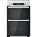 HDM67G0CCW Hotpoint 60cm Gas Cooker with Lid - White