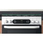 Refurbished Hotpoint HDM67G0CCW 60cm Double Oven Gas Cooker White
