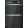 Refurbished Hotpoint HDM67I9H2CB 60cm Double Oven Induction Electric Cooker Black