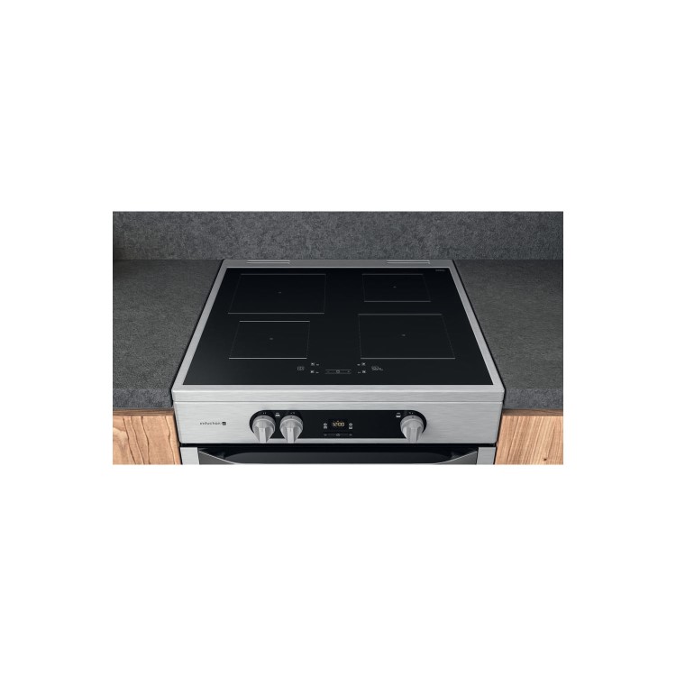Hotpoint 60cm Electric Induction Cooker- Stainless Steel