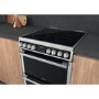 Hotpoint 60cm Double Fan Oven Electric Cooker - Stainless Steel