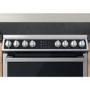Hotpoint 60cm Double Fan Oven Electric Cooker - Stainless Steel