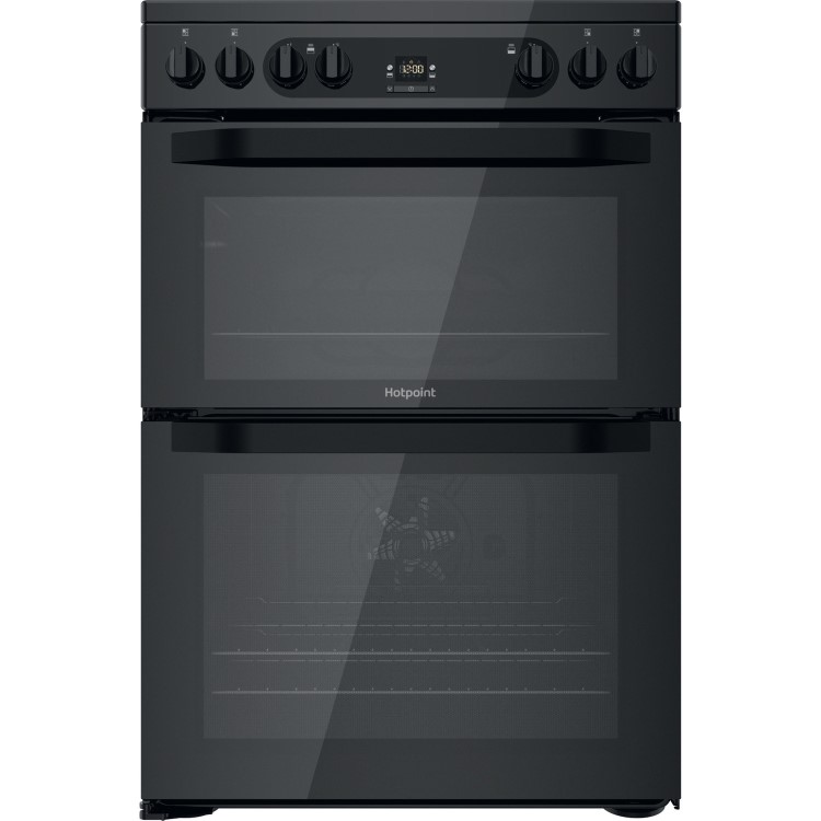 Hotpoint 60cm Electric Cooker - Black