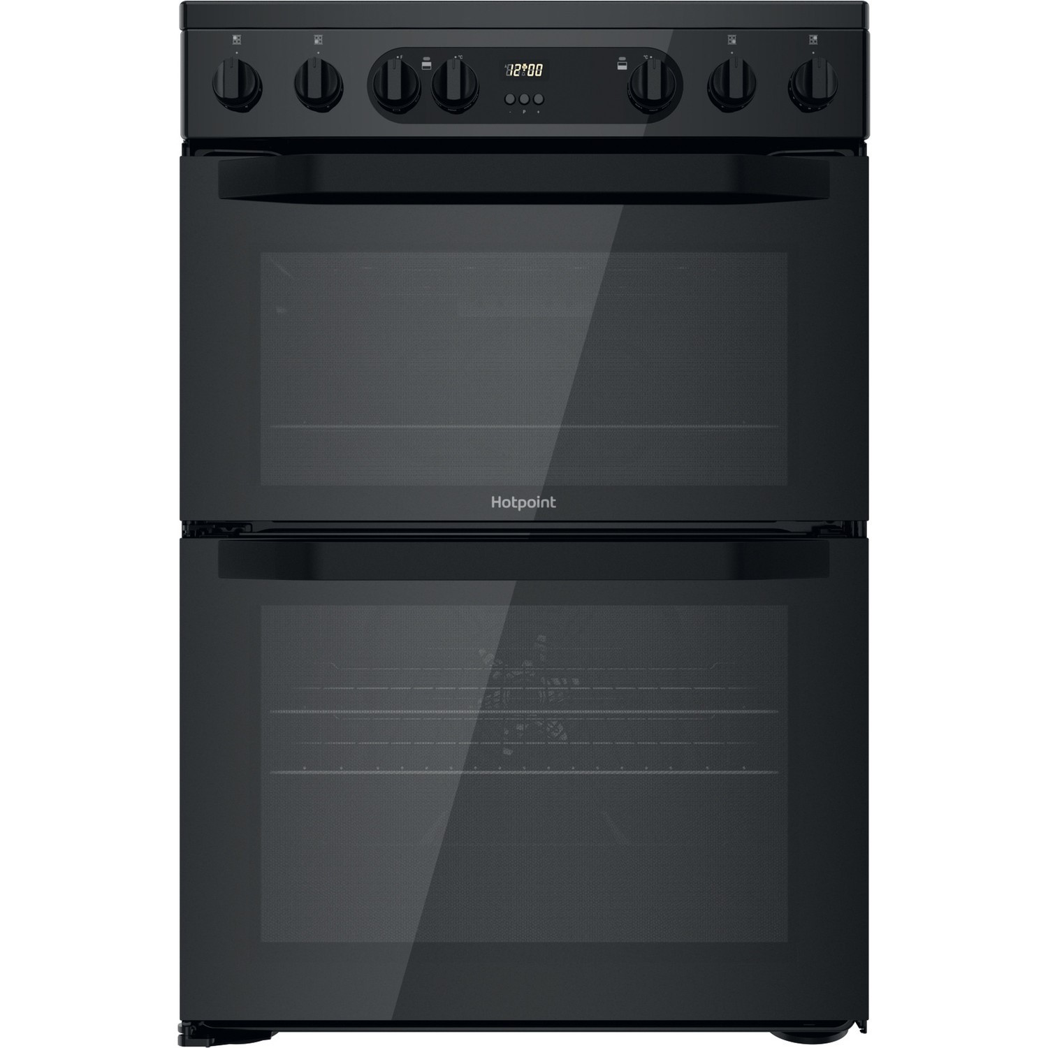 Hotpoint Black Hdm67v9cmb 60Cm Electric Cooker Size 60