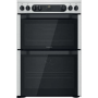 Hotpoint Electric Double Cooker - Stainless Steel