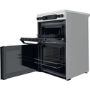 Hotpoint Electric Double Cooker - Stainless Steel