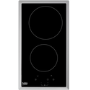 Beko 29cm 2 Zone Domino Ceramic Hob with Stainless Steel Frame