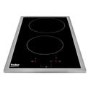 Beko 29cm 2 Zone Domino Ceramic Hob with Stainless Steel Frame