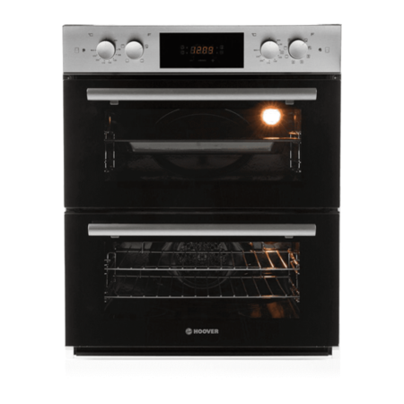 Refurbished Hoover HDO8442X 5 Function Touch Control Electric Built Under Double Oven Stainless Steel
