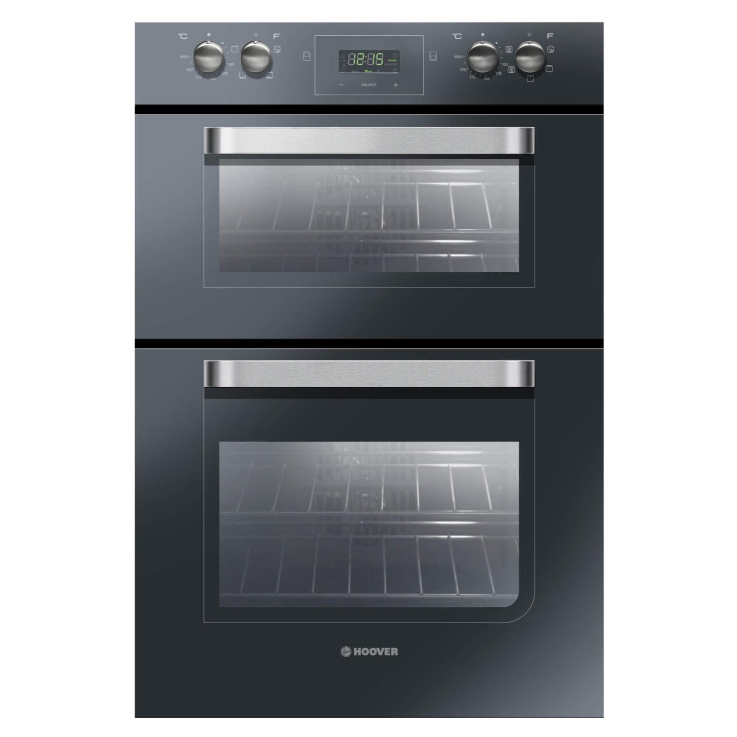 Hoover HDO909NX Multifunction BuiltIn Double Oven Touch Control Timer A/A Rated Appliances