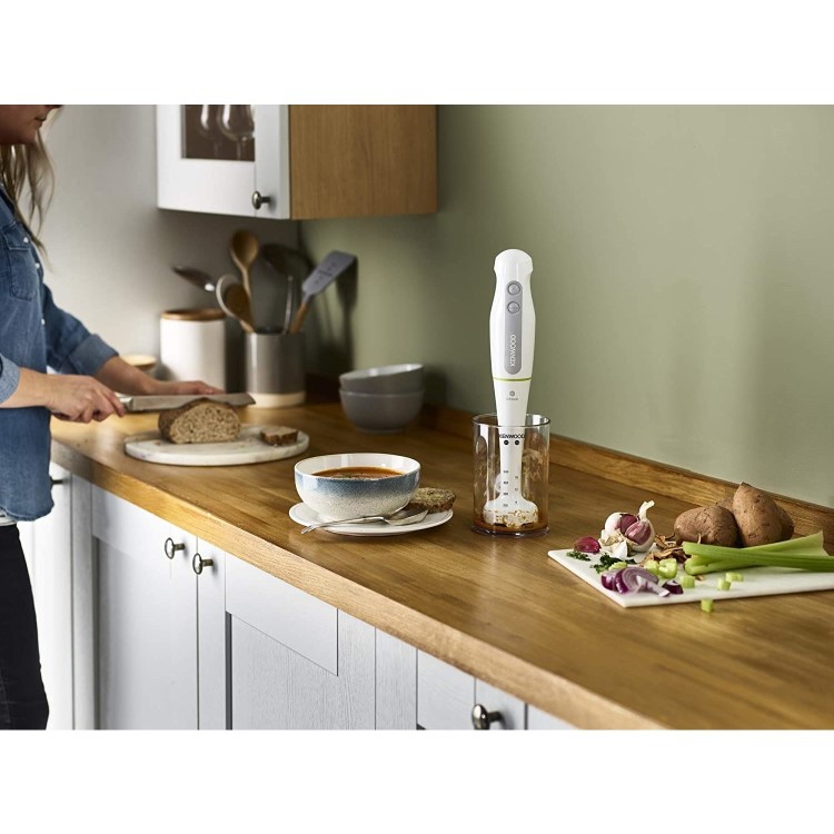GRADE A1 - Kenwood HDP100WG Triblade 600W Hand Blender