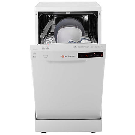 Refurbished Hoover HDP2D1049W Slimline 10 Place Freestanding Dishwasher