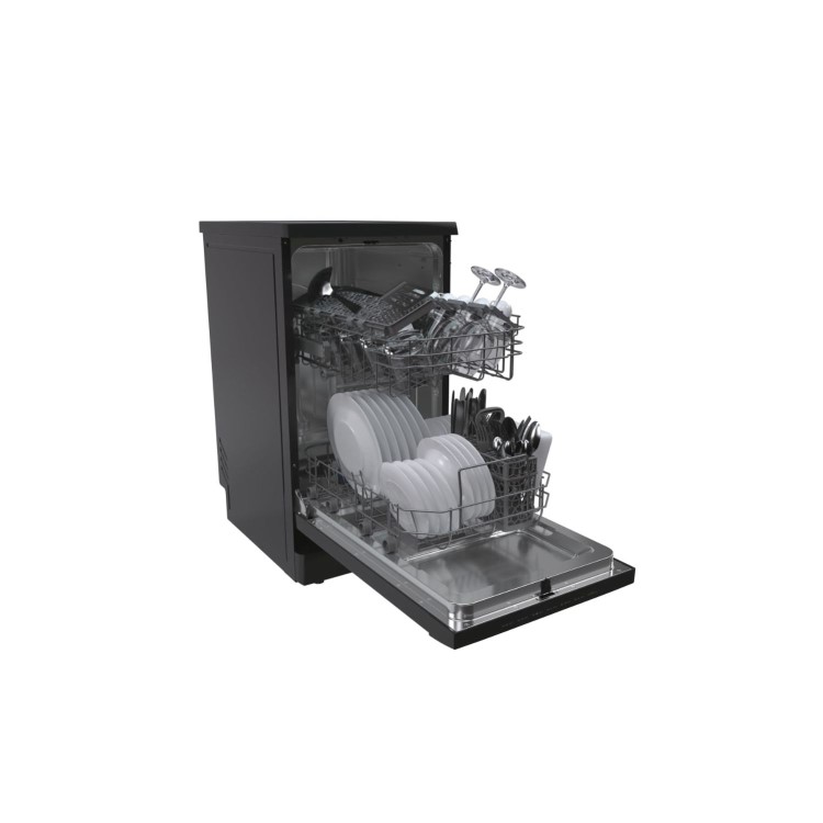 Hoover H-Dish 500 Freestanding Slimline Dishwasher - Black