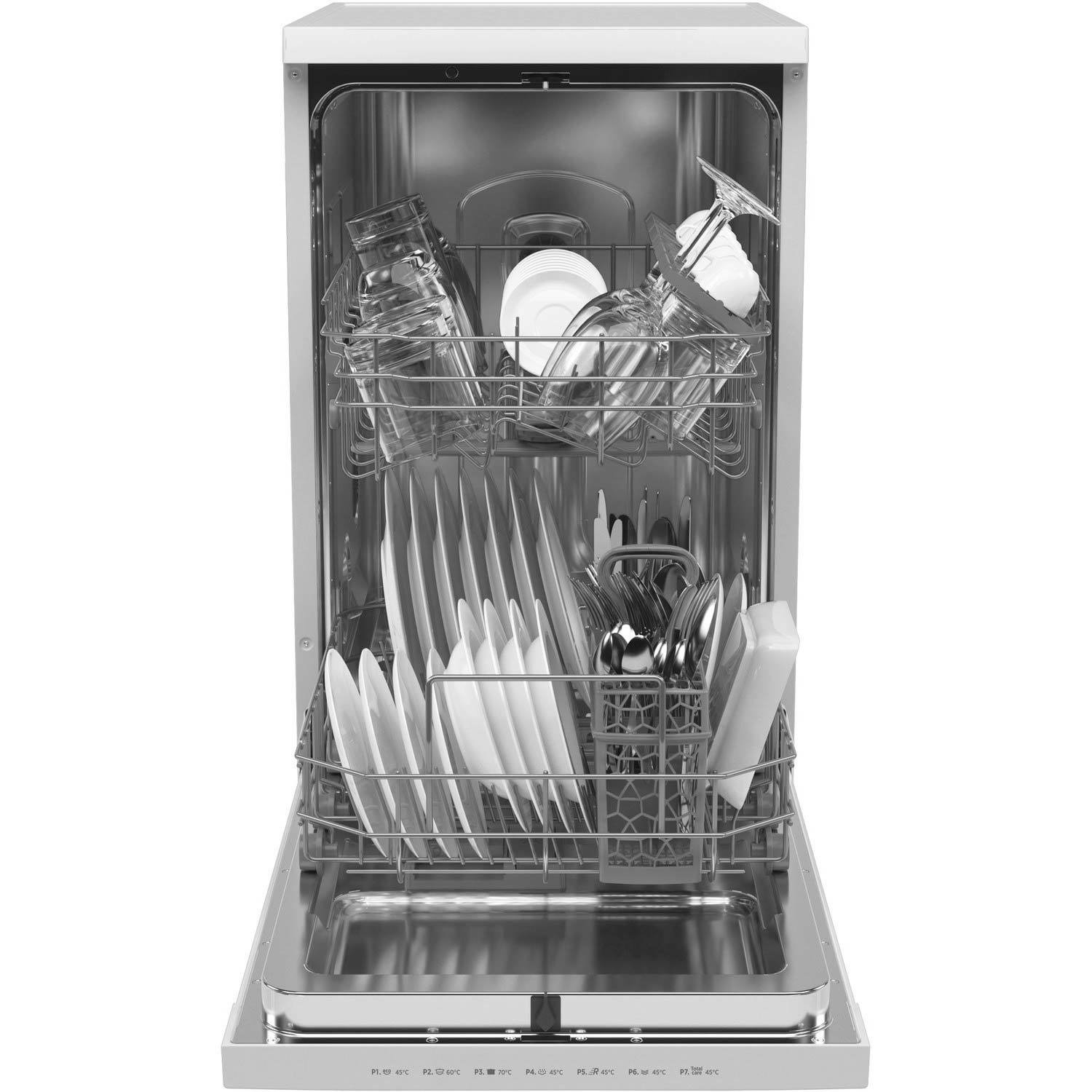 Hoover HDish 500 Freestanding Slimline Dishwasher White HDPH2D1049W