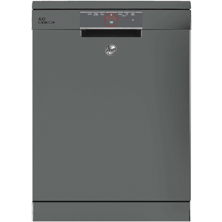 GRADE A2 - Hoover HDPN2D360PX-80 13 Place Hoover Freestanding Dishwasher - Silver