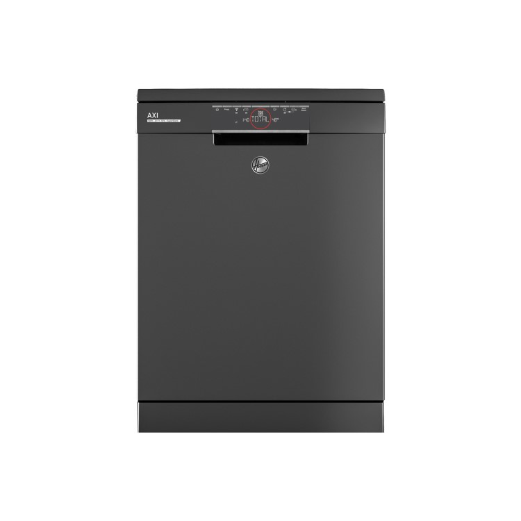GRADE A2 - Hoover HDPN4S622PA 16 Place Freestanding Dishwasher With Wi-Fi-control - Graphite