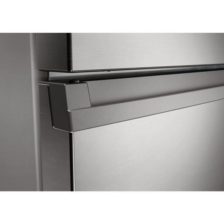 Haier Series 3 355 Litre 60/40 Freestanding Fridge Freezer - Stainless Steel