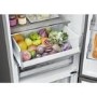 Haier 2D 60 Series 5 409 Litre 60/40 Freestanding Fridge Freezer - Dark Inox