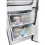 Haier 2D 60 Series 5 409 Litre 60/40 Freestanding Fridge Freezer - Dark Inox