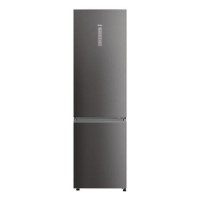 Haier 2D 60 Series 5 409 Litre 60/40 Freestanding Fridge Freezer - Dark Inox