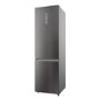 Haier 2D 60 Series 5 409 Litre 60/40 Freestanding Fridge Freezer - Dark Inox