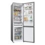 Haier 2D 60 Series 5 409 Litre 60/40 Freestanding Fridge Freezer - Dark Inox