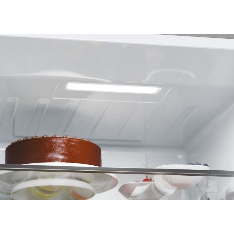 Haier 2D 60 Series 5 409 Litre 60/40 Freestanding Fridge Freezer - Dark Inox