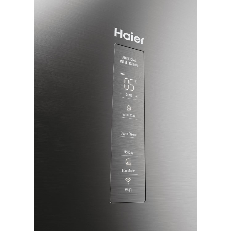 Haier Series 5 406 Litre 70/30  Freestanding Fridge Freezer - Silver