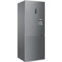 Haier 450 Litre 70/30 Freestanding Fridge Freezer - Stainless steel